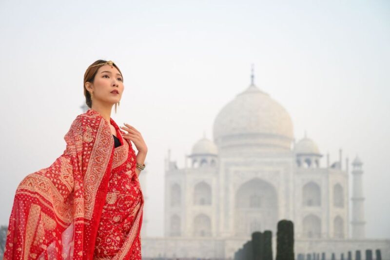 Agra: Taj Mahal Tour With Traditional Indian Dress - Key Points