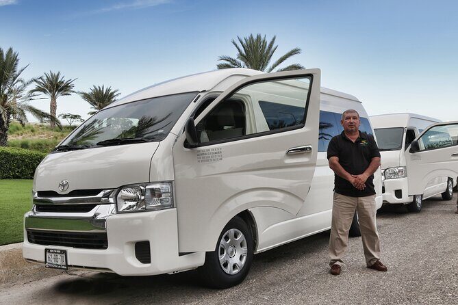 Airport Transfer to Cabo San Lucas & Pacific side Hotels & Villas Round Trip - The Experience at the Airport