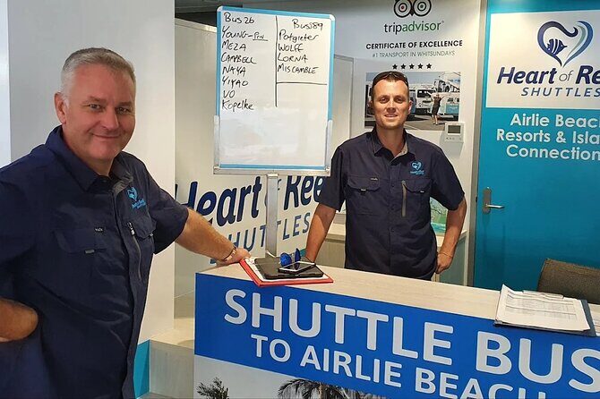 Airport Transfer to Shute Harbour / Renta Yacht / Freedom Shores - FAQ