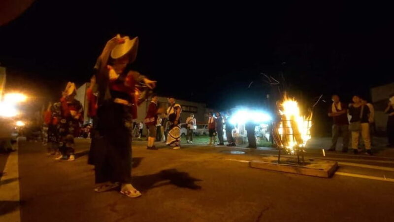 Akita: Ticket and Guided Tour of Nishimonai Bon Odori Dance - Key Points