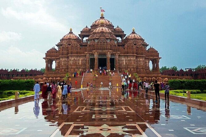 Akshardham Evening & Morning tour exhibition water fountain Show - The Sum Up