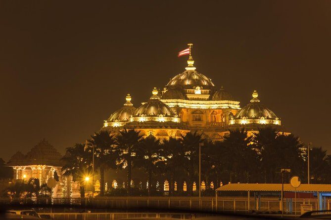 Akshardham Temple Tour Exhibition, Light & Water Show with Transfers - Key Points