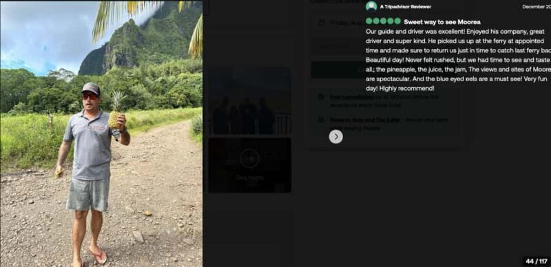 Albert Tours Excursion Safari - Moorea Safari tours&pick up - Practical Considerations and Value