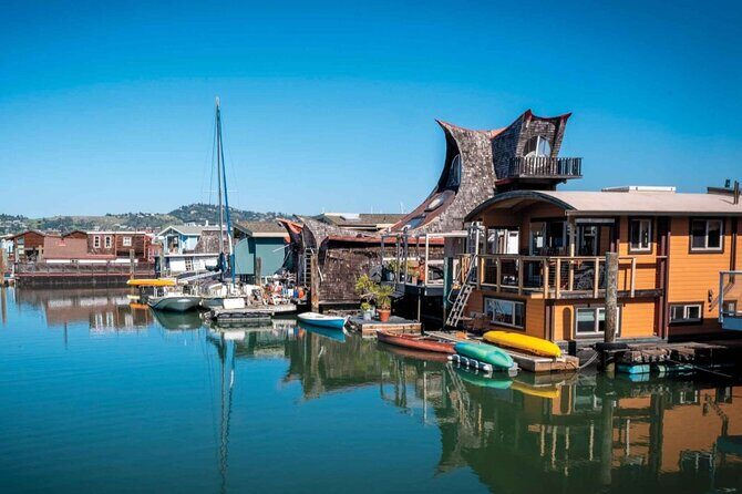 Alcatraz Sausalito Express Floating Homes Historical Tour - Key Points