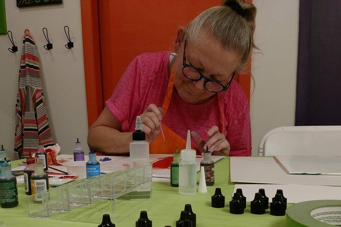 Alcohol Ink Landscape Art Class in Estes Park - What to Expect from the Alcohol Ink Landscape Art Class