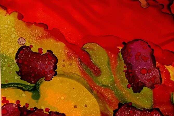 Alcohol Ink Landscape Art Class in Estes Park - Final Thoughts