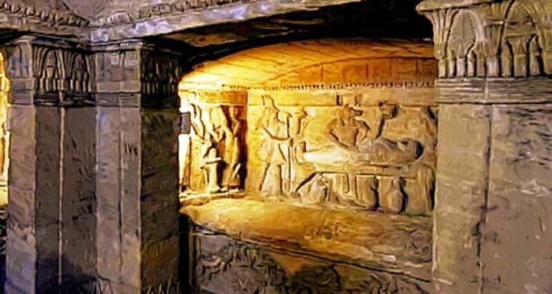 Alexandria the Mediterranean history from Cairo by Car - Exploring the Catacombs of Kom El Shoqafa