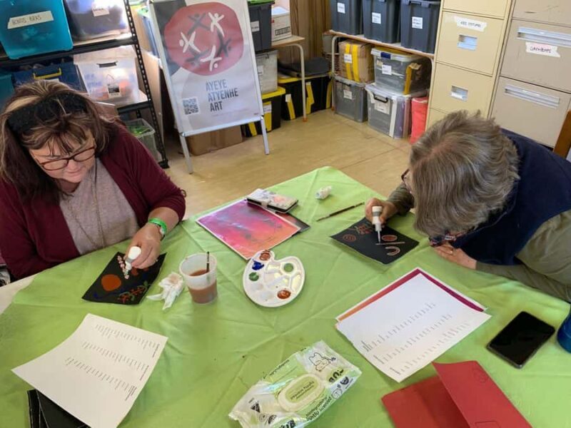 Alice Springs: Aboriginal Art Workshop with Marie Ryder - A Closer Look at the Aboriginal Art Workshop Experience