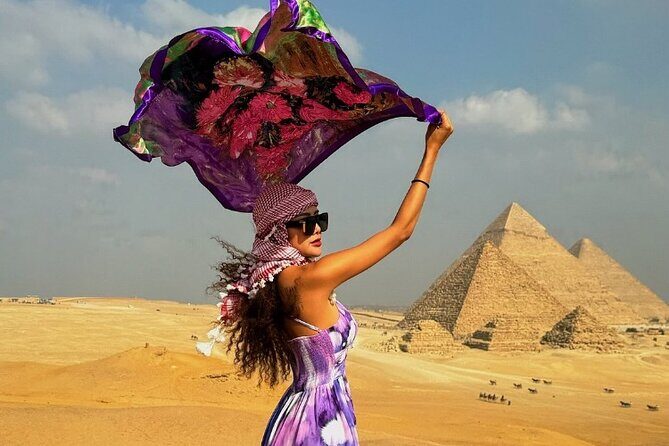 All in one Giza Pyramids, Sphinx, Camel and Grand Egyptian Museum - Introduction