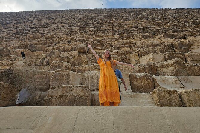 All in one Giza Pyramids, Sphinx, Camel, Grand Egy Museum & Lunch - Authenticity and Value