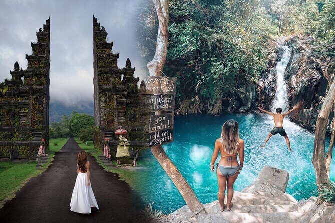 All Inclusive : Jumping Sliding at Aling- Aling Waterfall - Handara Gate - Lunch - An In-Depth Look at the Tour Experience
