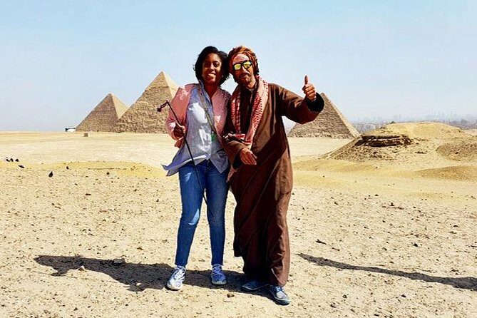 All inclusive Private Tour Giza Pyramids, New Museum ,Quad - Key Points