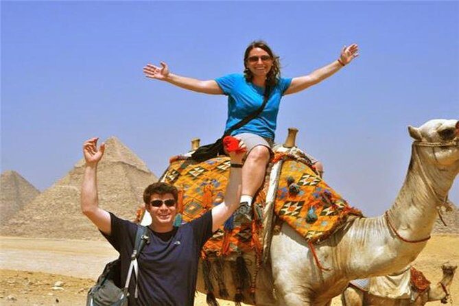 All inclusive Tour from airport Giza Pyramids and Saqqara camel - The Itinerary in Detail