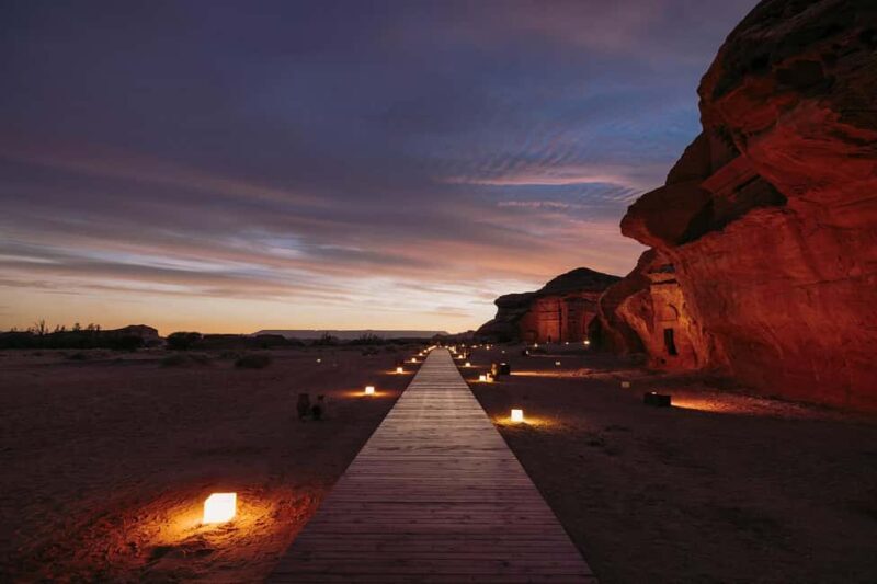 AlUla: Hegra After Dark Show with Chariot Ride - Frequently Asked Questions