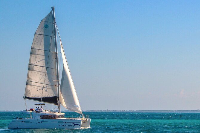 Amazing Catamaran Only Adults with Open Bar to Isla Mujeres! - Sunset Return — Sipping and Reflecting