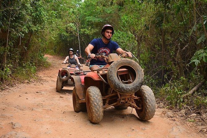 Amazing Experience ATV (shared), Zipline and Cenote + Round Transportation - Frequently Asked Questions