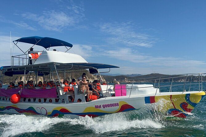 Amazing tour boat through wild nature in Huatulco Bays - What’s Included and What’s Not