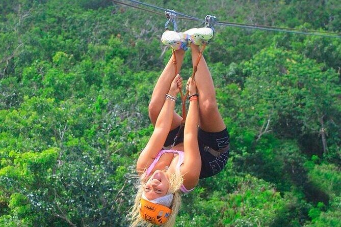 Amazing Tour- Visit Tulum, Cenote (Snorkeling) and Rappel & Jungle ZipLine - Key Points