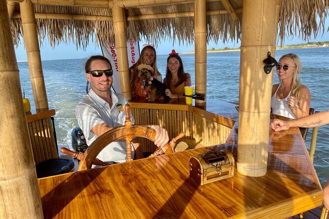 Amelia Island Floating Tiki Boat Cruise with BYOB Option - Key Points
