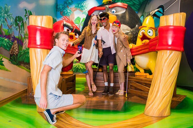 American Dream Angry Birds Indoor Mini Golf Ticket - A Fun, Family-Friendly Mini Golf Adventure Near NYC