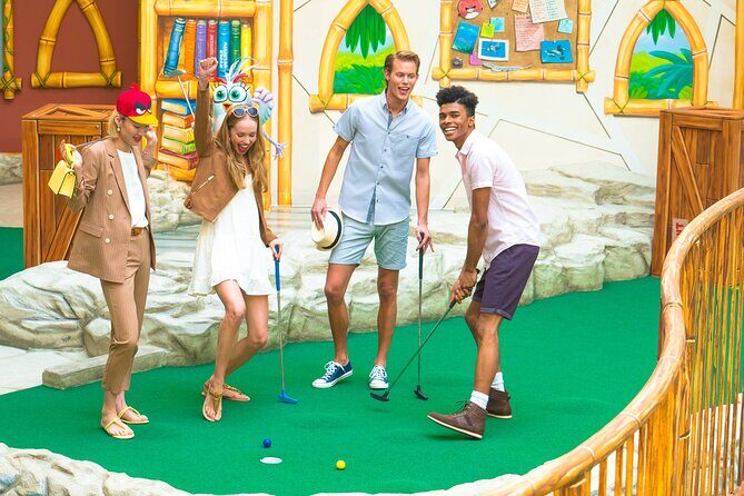American Dream Angry Birds Indoor Mini Golf Ticket - Key Points