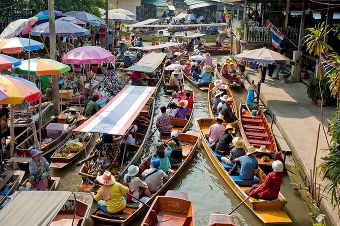 Amphawa Floating Market and Maeklong Railway Private Afternoon Tour from Hua Hin - Key Points