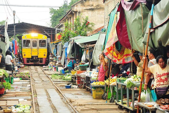 Amphawa Floating Market Tour with Maeklong Railway Market (SHA Plus) - Key Points