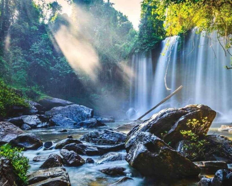 Ancient City(Phnom Kulen) and Waterfall - Private Tour - Scenic Drive and Mountain Views