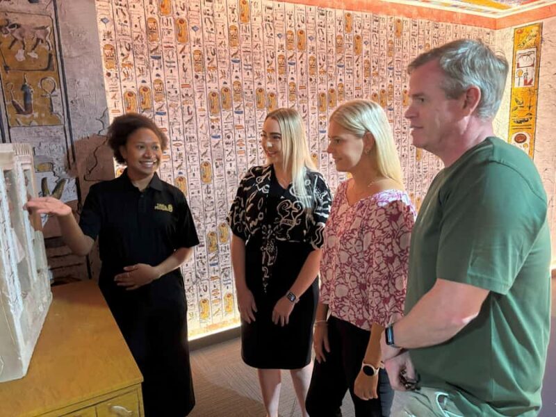 Ancient Egypt Sunset Tour with 3 Course Dinner in Cairns - Key Points