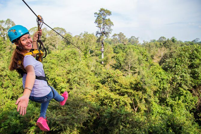Angkor Wat Park Zip Line Adventure in Siem Reap - Key Points