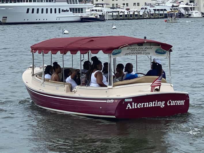 Annapolis: Electric Boat Rental - Duffy Sun Cruiser - 10ppl - Why Choose the Annapolis Electric Boat Experience?