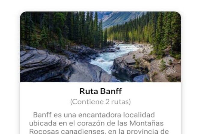 APP Banff self-guided routes with audio guides - Cultural Enrichment: Whyte Museum and Local Art