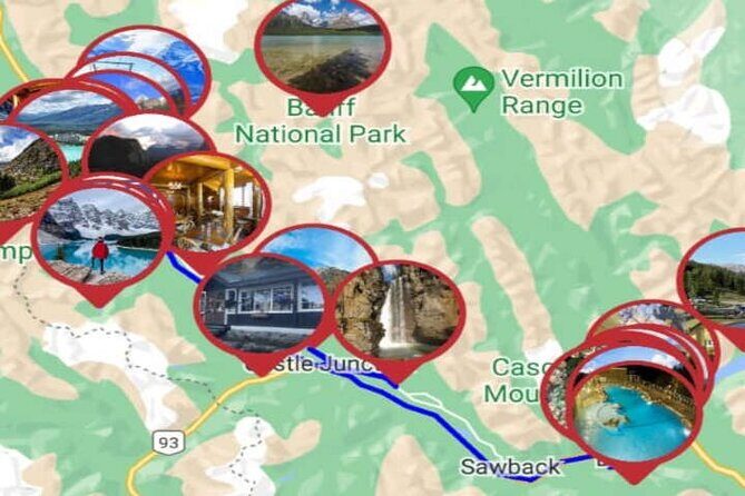 APP Banff self-guided routes with audio guides - Practicalities and Customization