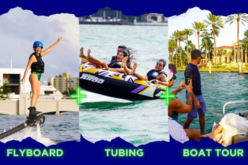 Aqua Excursion - Flyboard + Tubing + Boat Tour - The Experience from a Traveler’s Perspective