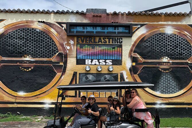 Artist Lead VIP Golf Cart Graffiti Tour - 2-5 ppl - An Up-Close Look at the Experience