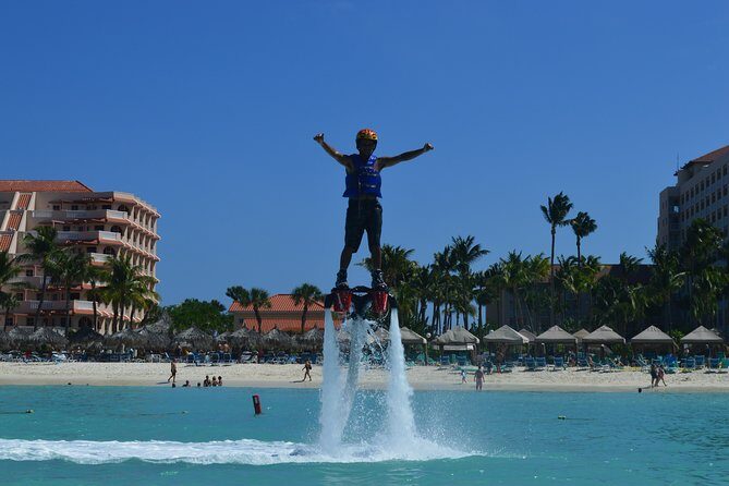 Aruba Flyboarding & Jetovator Experience: Fly Like a Bird & Dive Like a Dolphin - The Views and Photo Opportunities