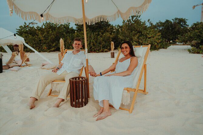 Aruba Romantic Sunset Photoshoot & Beach Picnic in Luxury Cabana - The Value for Your Money