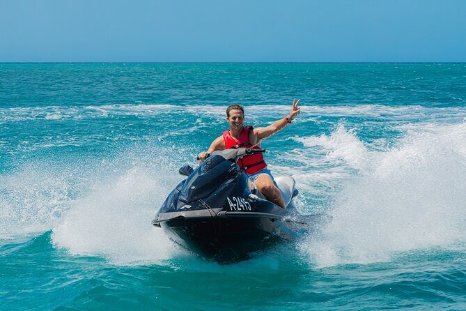 Aruba Single Jetski Waverunner near Eagle Beach - The Experience: Riding the Wave