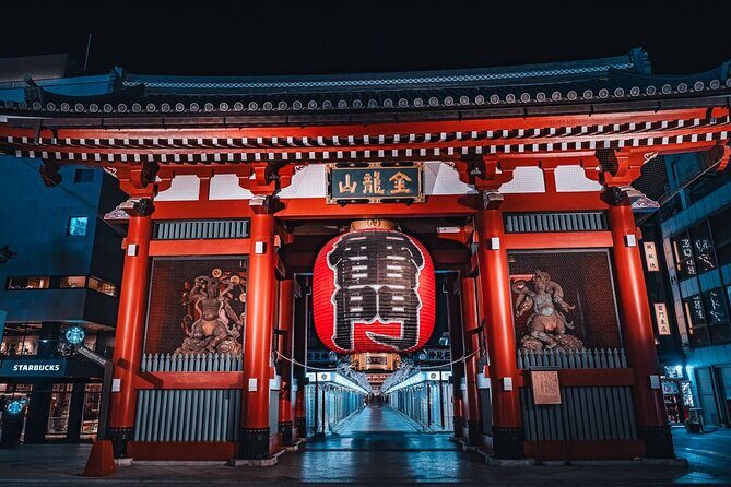 Asakusa Night Evening Walking Tour with English-Speaking Guide - Exploring Asakusa After Dark: A Guided Night Walk