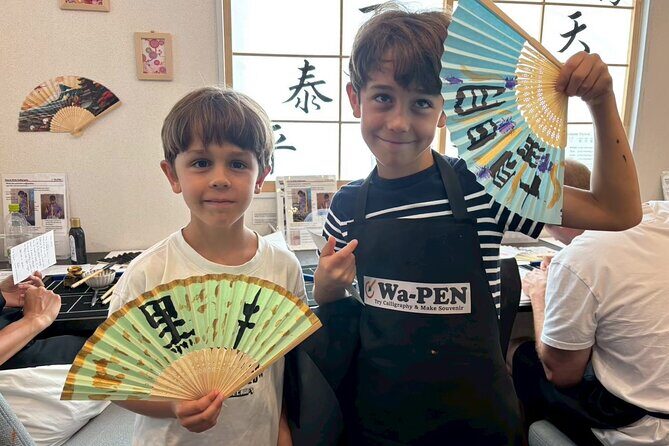 AsakusaJapanese Calligraphy & Make your original folding fan! - Meeting Points and Duration