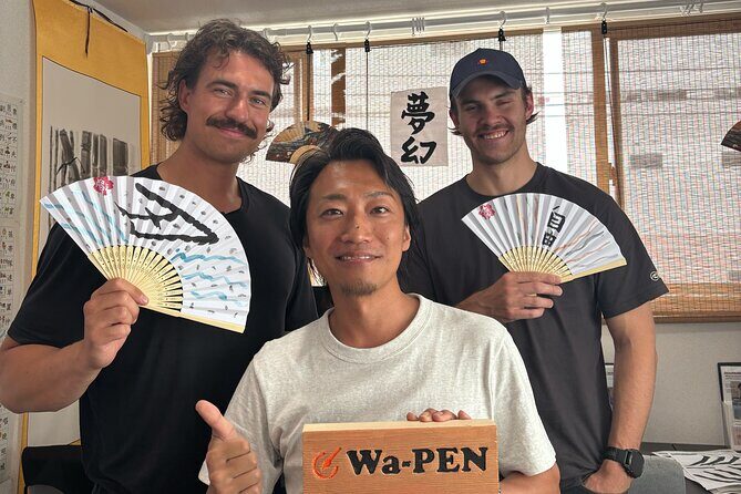 AsakusaJapanese Calligraphy & Make your original folding fan! - Who Will Enjoy This Tour?