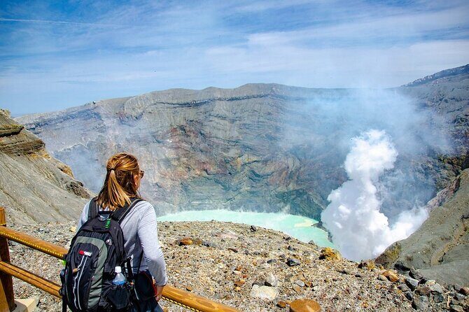 Aso Kusasenrigahama and Kurokawa Onsen Full Day Tour from Fukuoka - Key Points