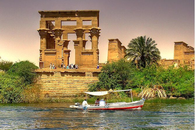 Aswan : Private Tour to Unfinished Obelisk, High Dam and Philae Temple by BOAT - FAQs