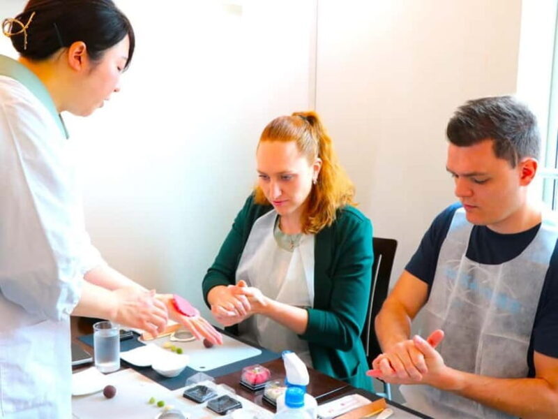 At an Antique Shop, Tea Ceremony and Japanese Sweets Forming - An Introduction to a Truly Japanese Experience