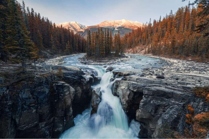 Athabasca Falls/Abraham,Sunwapta Falls, Icefield, Peyto Lake - Key Points