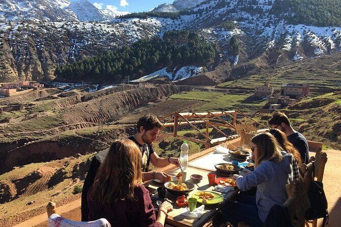 Atlas Mountains And Toubkal Massif & Waterfalls Guided Day Tour From Marrakech - The Itinerary in Detail