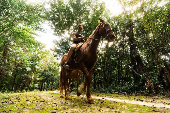 ATV Adventure and Horseback Ride with Ziplines, Cenote from Tulum - The Ziplining and Cenote Experience