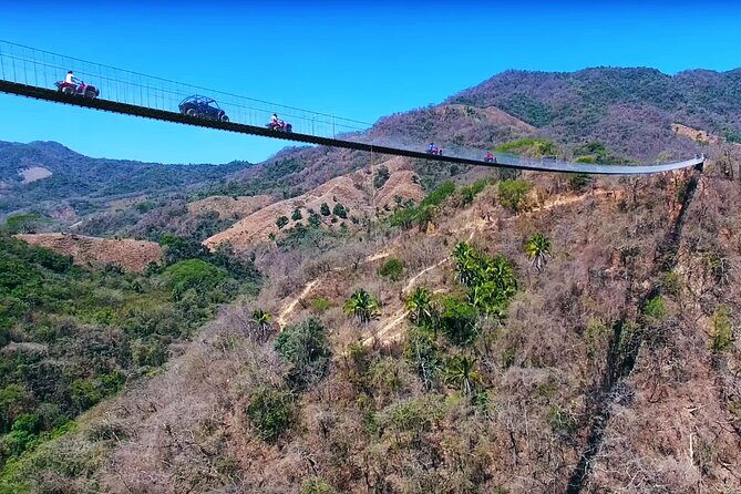 ATV and RZR Jorullo Bridge Experience in Puerto Vallarta - Crossing the Jorullo Suspension Bridge