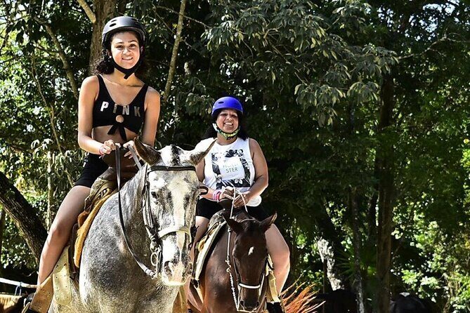 ATV & Horseback Ride with Ziplines Cenote from Playa del Carmen - Key Points