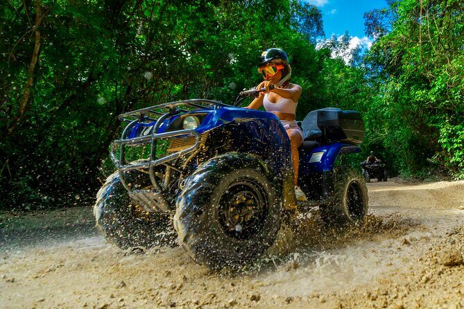 ATV Jungle with Ziplines, Cenote, Transportation - Key Points